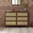 thumbnail image 2 of Namesake Marin with Cane 6 Drawer Assembled Dresser, 2 of 7