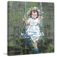 thumbnail image 2 of Parvez Taj Happy Swing Canvas Wall Art, 2 of 7