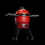 Kamado Joe Classic II 18 inch Charcoal Grill in Blaze Red