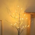 thumbnail image 4 of Encantadora lámpara de mesa de accesorios de decoraciones de luz de árbol de abedul para la mesa de la habitación del hogar, 4 of 6