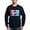 Navy, variant on - 90S Pepsi Logo - Classic Crew Neck Sweatshirt