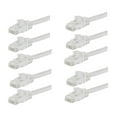 thumbnail image 1 of axGear Cat6 Câble Réseau RJ45 Patch Cordon Ethernet Internet LAN Fil 1 Pi 10 Pcs, 1 of 5