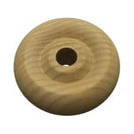 20 Pcs 1-1/4" Wood Toy Wheel 7/16" thickHole size 1/4"Use AP1010 or AP1005 Axle pegs for 1/4" holes.