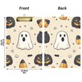 thumbnail image 5 of FORMRS Acrylic Clipboard with Low Profile Clip Standard A4 Letter Size, 12.5" x 9", Halloween Black Pumpkins, 5 of 8