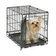 thumbnail image 2 of MidWest Homes for Pets 18-Inch iCrate Folding Dog Crate with Divider Panel, Leak-Proof Tray & Secure Latches – Metal Wire Kennel for Tiny Breeds – Portable, Durable & Easy to Assemble, 2 of 8