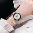 thumbnail image 2 of Retro Quartz Ladies Luminous Watch Watch Belt Diamond-Studded Female Women's Watch Replacement Watch Band Strap Watches for Men Leather Watch Leather Case Small Wrist Watches for Women Watch Band, 2 of 2