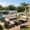 Black Rattan/Khaki, variant on 7-Piece Patio Furniture Set with Waterproof Cover, Outdoor PE Rattan Wicker Modular Sectional Sofa with Cushions and Tempered Glass Coffee Table, for Porch, Garden and Poolside, Light Gray