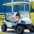 thumbnail image 5 of Pzuqiu Firework Stars US Flag Golf Cart Backrest Bottom Seat Cover Fit Like a Glove, Non-Slip, Suitable for Outdoor, Fit for Club Car Precedent, 5 of 10