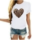 thumbnail image 1 of Camisetas de Manga Corta para Mujeres, Camiseta de Cuello Redondo Impresa de Moda, Primavera Y Verano Casual, 1 of 9