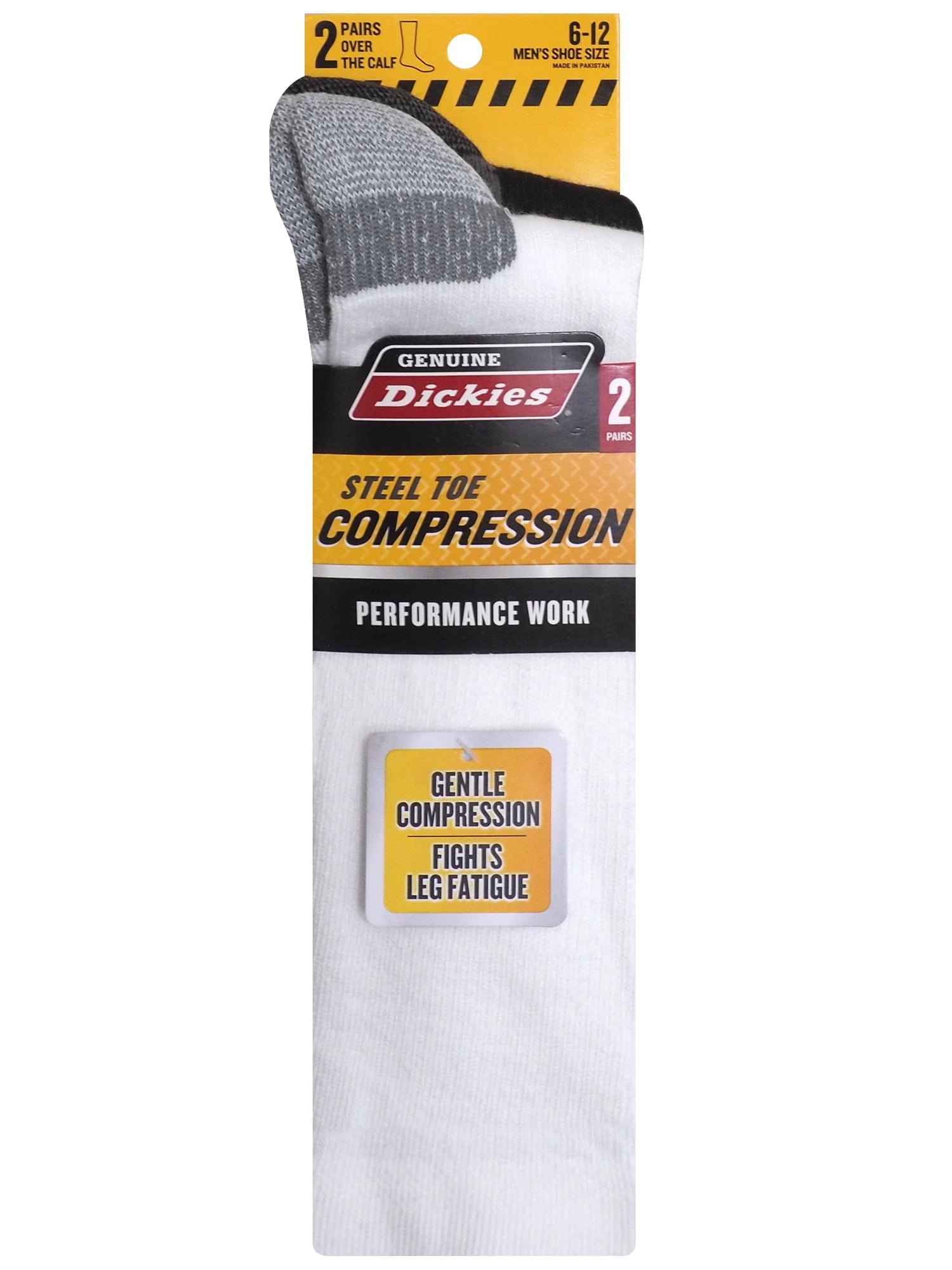 Genuine Dickies Brushed Acrylic Thermal Crew, 3 Pack, Shoe Size 6