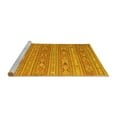 thumbnail image 2 of Ahgly Company Machine Washable Indoor Rectangle Southwestern Yellow Country Area Rugs, 5' x 7', 2 of 4