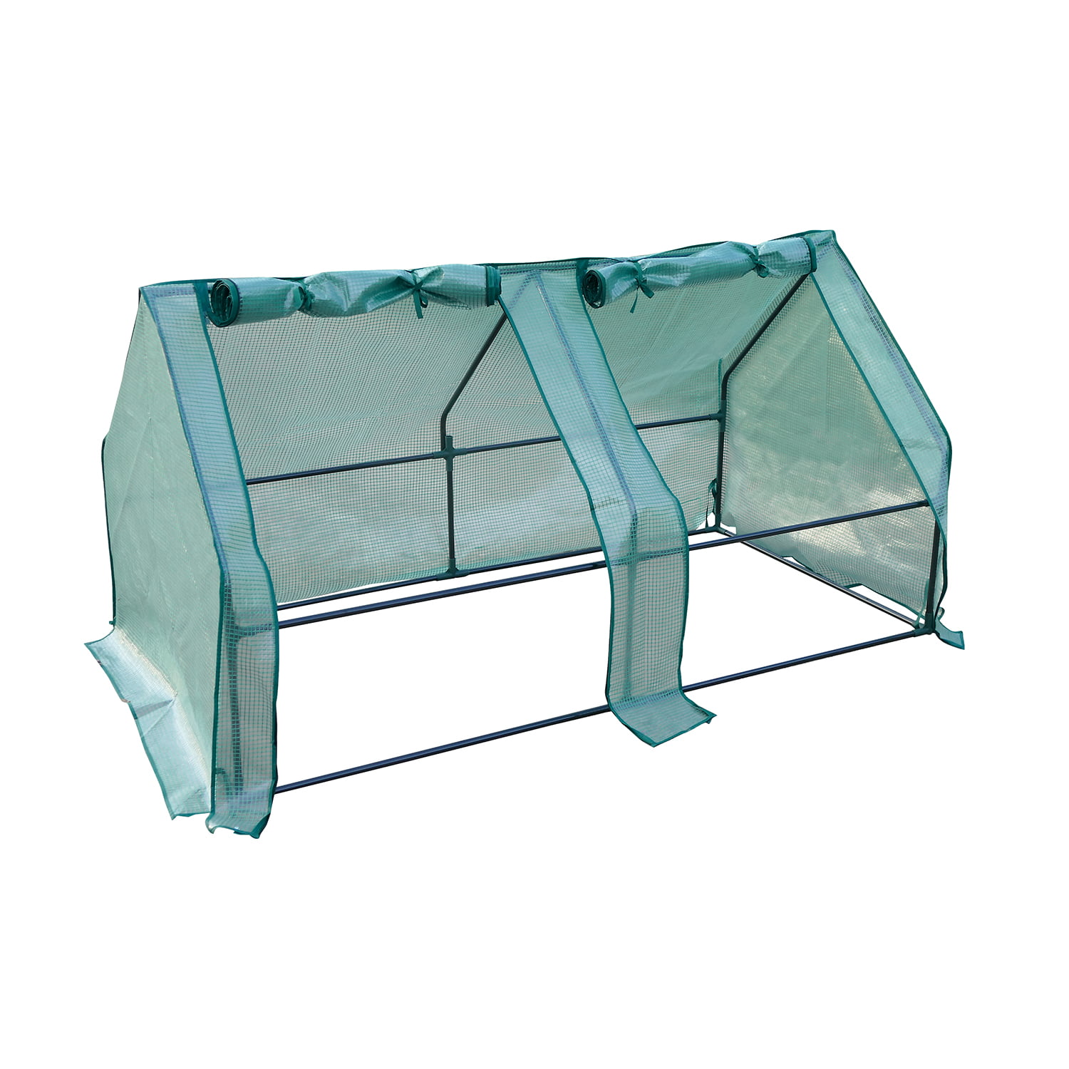 Rural365Portable Greenhouse for Outdoors Green House with Roll Up Doors 