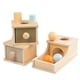 thumbnail image 4 of Caja de monedas Montessori de colores macarrón giratorio, caja de monedas permanente, caja redonda Rectangular, juguetes sensoriales para niños, regalos para bebés, nuevo, 4 of 4
