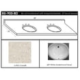 thumbnail image 1 of MarCraft 85-903-8D Double Bowl Vanity Top, 1 of 1