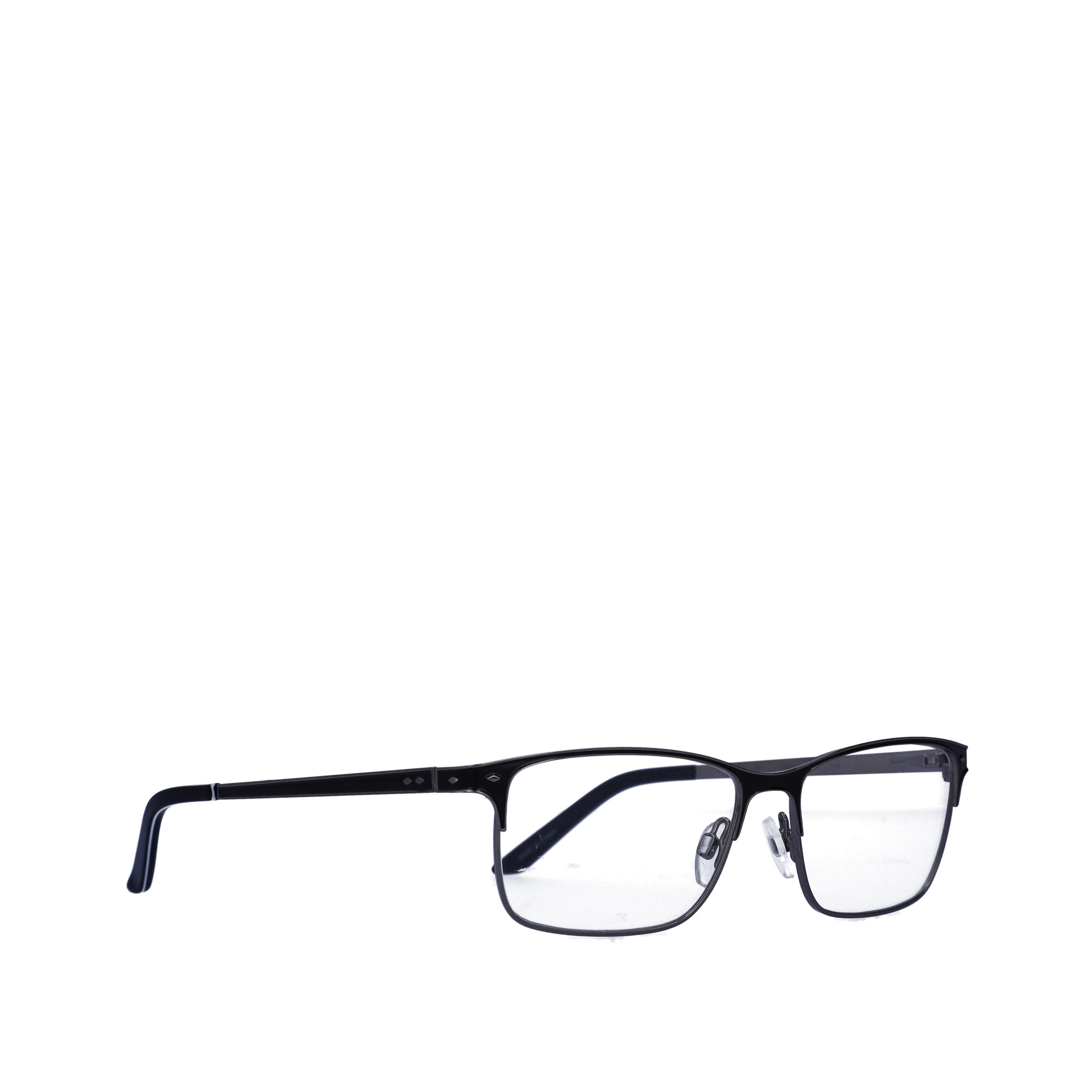 Walmart Men's Rx'able Eyeglasses, Mop51, Black, 52-15-140 - image 2 of 13