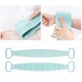 thumbnail image 2 of Silicone Back Scrubber, Back Cleaning, Shower Belt, Double-sided Cleaning Peeling And Promoting Blood Circulation, Rich Foam, Easy To Clean, Not Moldy, 2 of 5