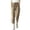Khaki, variant on Women's Solid Flowy Wrap Culottes，High Rise Side Bow Tie Loose Long Pants for Street Shopping Leisure Matching