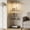 Black + Engineered Wood + Tempered Glass + Classic+3, variant on ZHICHUN Rotatable Three Layer Cabinet Style Display Cabinet Black Wine Storage Cabinet With Remote Control Pai Pai Light Adjustable Feet For Living Room Corridor