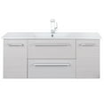 thumbnail image 3 of Cutler Kitchen and Bath Silhouette 48" Wood/Marble Bathroom Vanity in Beige, 3 of 6
