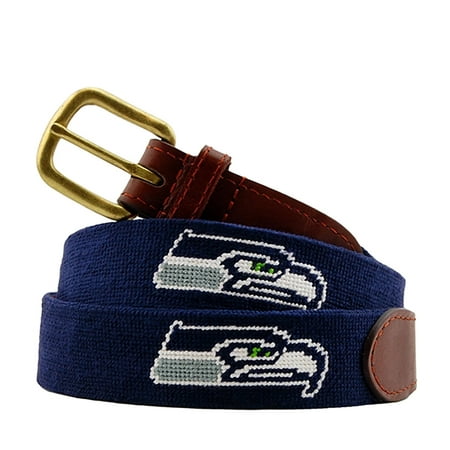 Seattle Seahawks Needlepoint Belt