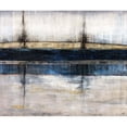 thumbnail image 3 of Schicker, Joshua 17x15 Black Modern Framed Museum Art Print Titled - City Blue, 3 of 5