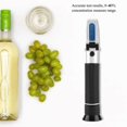 thumbnail image 3 of RUGED - Handheld Atc Grape Wine Refractometer 0-40% Brix 0-25% Alcohol Refractometer, 3 of 6
