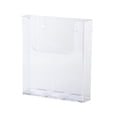 thumbnail image 3 of figatia Literature Stand Document Holder A4 Leaflet Display Stand Countertop Acrylic Literature Holder for Booklets Restaurant School without Card Box, 3 of 8