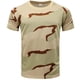 thumbnail image 3 of Camisetas deportivas al aire libre para mujer, camisetas de manga corta con cuello redondo de secado rápido de camuflaje 3D, camiseta de camuflaje militar para senderismo y caza, 3 of 4
