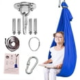 thumbnail image 2 of Columpio elástico para niños, entrenamiento sensorial, alivio, cierre automático, hamaca interior, columpio terapéutico, 2 of 6