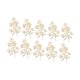 thumbnail image 4 of 10 piezas de plantas artificiales decorativas, plantas de simulación, accesorios para fotos, portátiles, bricolaje Flor Hueca 39cm, 4 of 6