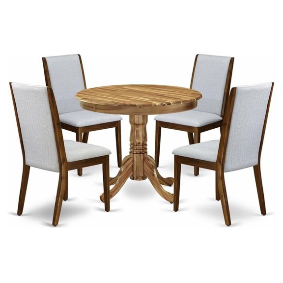 Atlin Designs 5-piece Wood Dining Room Set in Natural