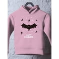 thumbnail image 3 of Cute Happy Halloween Bats Hoodie Toddler -Image by Shutterstock,  5 Toddler, 3 of 4