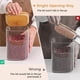 thumbnail image 4 of Recipientes de vidrio para almacenamiento de alimentos ComSaf, juego de 2, 3600 ml, 4 of 8