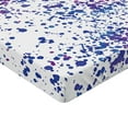 thumbnail image 2 of Ambesonne Abstract Fitted Sheet 2 Pcs Set, Paint Splatters Art, California King, Multicolor, 2 of 3