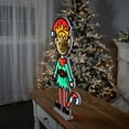 thumbnail image 3 of Melrose 94333DS 29 in. Acrylic UL Plug Elf with Candy Cane Ekkolight, Green & Red, 3 of 4