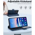 thumbnail image 4 of Funda tipo cartera OCASE compatible con el Galaxy S25 Ultra de 6.9", 4 of 7