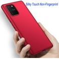 thumbnail image 2 of Case for Samsung Galaxy S10 Lite/ A91 Phone Case Protective Slim [Defend from Scratch/Slip/Drop/Fingerprint] Matte PC Hard Minimalistic Cover for Samsung Galaxy S10 Lite/ A91-Red, 2 of 12