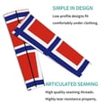 thumbnail image 4 of Norwegian Flag Arm Sleeves For Men And Women Compression Sun Protection Tattoo Cover Up Baseball Basketball Running, 4 of 6