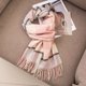 thumbnail image 1 of Zhuge Bufanda de lana para mujer, bufandas a cuadros de invierno, manta para mujer, borlas, cálidas, suaves, grandes, largas, estilo C, cuadrícula rosa, 1 of 4