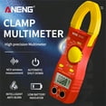 thumbnail image 3 of ANENG ST170 Pince Intelligente Compteur 1999 Multimètre Numérique Auto-Réglage Écran LCD Testeur de Tension AC DC Courant AC Lampe de Poche LED NCV Tension à Induction Résistance Diode de Capacité, 3 of 7