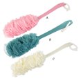 thumbnail image 3 of Bath Brush Long Handle Non-slip Shower Scrubber Foaming Scrub Sponge Ball Back Scrubber Foaming Scrub Tool, Blue, 3 of 7
