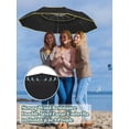 thumbnail image 4 of LoonWear Extra Large Golf Umbrella Automatic Open Folding Umbrella Windproof Compact Large Double Canopy Umbrella Travel Folding Umbrella Strong Oversized Rain Umbrellas for Home Family Use, 4 of 5