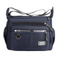 thumbnail image 1 of Bolso Hombro Compuesto Hombres Nylon Transpirable Durable Ocio Diario (Azul Oscuro), 1 of 9