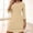 Khaki#01, variant on Nightgowns for Women Oversized Crewneck 3/4 Length Sleeve Pajamas Dress Summer Casual Solid Plus Size Round Neck Comfy Soft Sleepwear Short Sleeve Tee Nightshirt Dresses