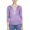 Purple, variant on Sweet Home Farm 3/4 Sleeve T Shirts for Women Summer Tops Cute V Neck Length Blouses Dressy Loose Fit Tunics Graphic Tees Womens T Shirts Black