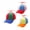 Blue,Red,Orange with Red Propeller, variant on Adult Rainbow Propeller Hat, Spinning Helicopter, Adjustable Snapback, for Parties & Outdoor