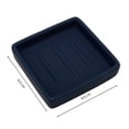 thumbnail image 3 of Jabonera Mainstays 10 x 10 cm Diseño Cuadrado Color Azul Marino, 3 of 4