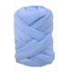 thumbnail image 5 of Hilo grueso hilo de peso brazo lavable hilo de tejer hilo voluminoso hilo tubular Jumbo para sombreros cojín mascota cama macramé Azul claro perfecl hilo grueso, 5 of 8
