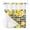 Black White, variant on No Hook Shower Curtains with Snap-in Liner Set, Yellow Lemons Waterproof Hotel Style Bathroom Shower Curtain, Summer Fruits Leaves Botanical Black Breathable Mesh Top Window Bath Curtains 36''x72''