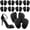 Black, variant on Metatarsal Pads for Women Men, 2026 Upgraded Breathable Shoe Inserts, Ball of Foot Cushions for Pain Relief, Comfort Non-Slip Foot Pads